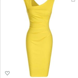 Retro 50’s Style Pencil Dress
